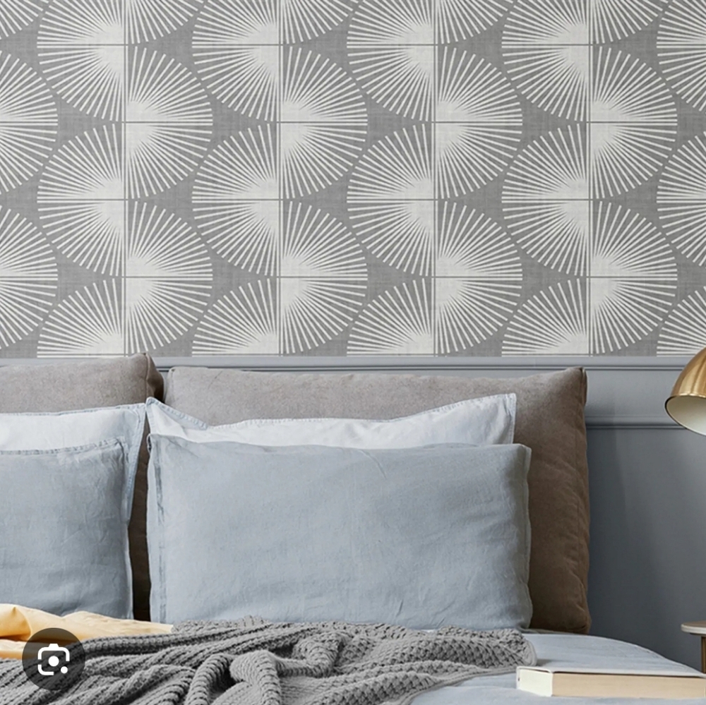 Nicole Miller Black and White Wallpaper